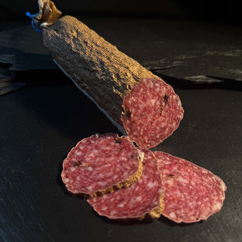 Salami mit Vodka-Pflaume