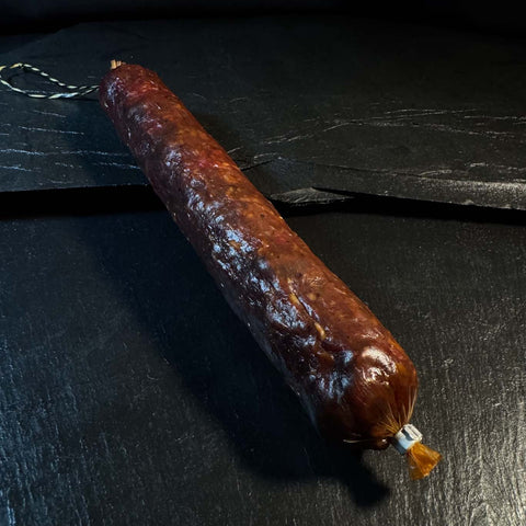 Reine Rinder Salami mit Walnuss und Haselnuss