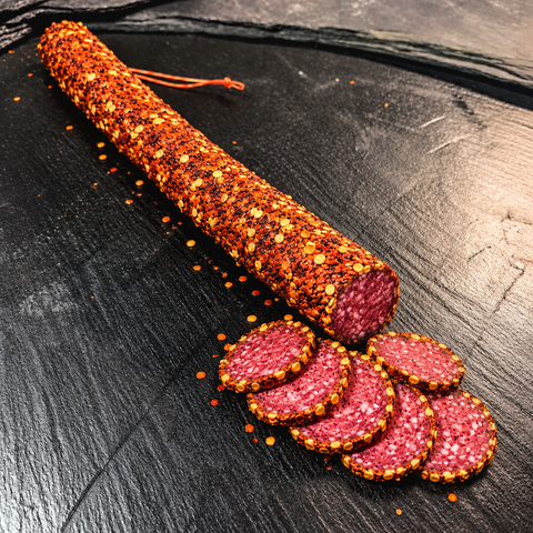Hirsch Salami extra Chiliflocken