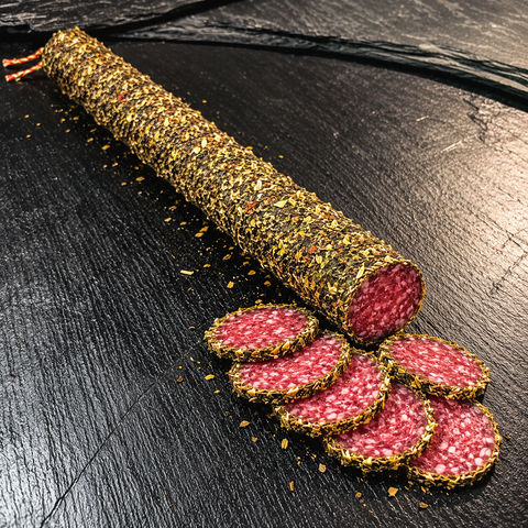 Hirsch Salami extra Wildkräuter