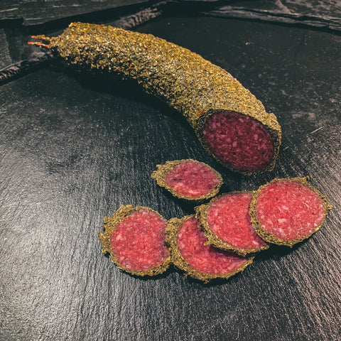 Hirsch Salami extra Wildkräuter