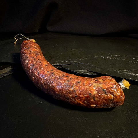 Salami mit geröstetem Sesam